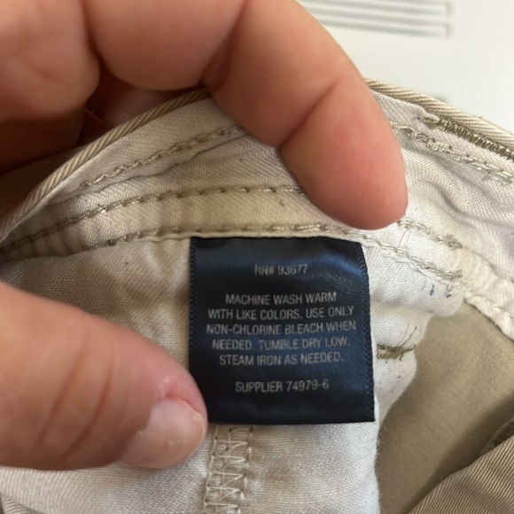 St. John’s Bay Performance Comfort Stretch Khaki Chino Flat Front Shorts. Sz 38 - Picture 9 of 9